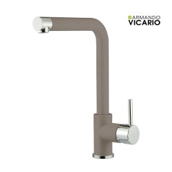 Μπαταρία Κουζίνας Με Περιστρεφόμενο Ρουξούνι Armando Vicario Fluo 18510-1451 Concrete Beton