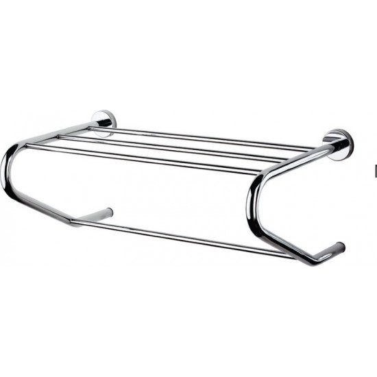 Ραφιέρα Μπάνιου 4 Θέσεων Επιτοίχια 48.5x27cm Tema 74117 Inox Ραφιέρα Μπάνιου 4 Θέσεων Επιτοίχια 48.5x27cm Tema 74117 Inox