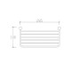 Ραφιέρα Βαρέως Τύπου Βαθιά 30x15cm Tema 74041 Inox Ραφιέρα Βαρέως Τύπου Βαθιά 30x15cm Tema 74041 Inox