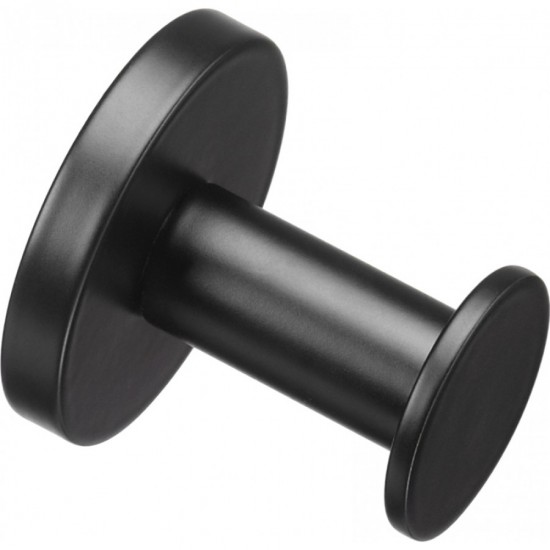 Άγκιστρο Μπάνιου Μονό Verdi Omicron 302.02.05 Black Matt Άγκιστρο Μπάνιου Μονό Verdi Omicron 302.02.05 Black Matt