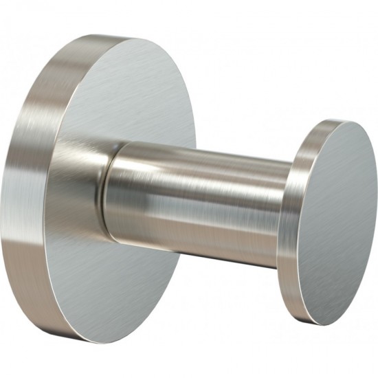 Άγκιστρο Μπάνιου Μονό Verdi Omicron 302.02.78 Nickel Matt Άγκιστρο Μπάνιου Μονό Verdi Omicron 302.02.78 Nickel Matt