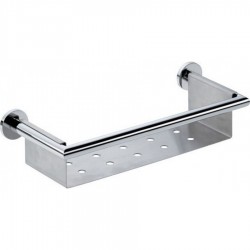 Ραφιέρα Τοίχου Διπλής Στήριξης Verdi Omicron 302.47.22 Χρωμέ