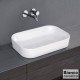 Νιπτήρας Πορσελάνης Επικαθήμενος 60x40x12,5 cm Bianco Ceramica Centro 34060-301 Λευκό Ματ Νιπτήρας Πορσελάνης Επικαθήμενος 60x40x12,5 cm Bianco Ceramica Centro 34060-301 Λευκό Ματ