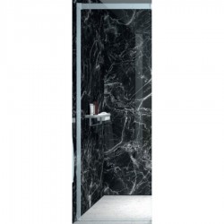 Πλαϊνό Σταθερό Ντουζιέρας Devon Side Panel SPM80C-100 Χρωμέ 77-79X200εκ.