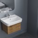 Κρεμαστός Νιπτήρας Πορσελάνης 60x40cm Cerastyle Duru 035100-u Λευκό