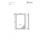 Ντουζιέρα Παραλληλόγραμμη Ακρυλική Sirene Extra Flat E12090-300 120x90x5.5cm Λευκή Ντουζιέρα Παραλληλόγραμμη Ακρυλική Sirene Extra Flat E12090-300 120x90x5.5cm Λευκή