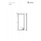 Ντουζιέρα Παραλληλόγραμμη Ακρυλική Sirene Extra Flat E18080-300 180x80x5.5cm Λευκή Ντουζιέρα Παραλληλόγραμμη Ακρυλική Sirene Extra Flat E18080-300 180x80x5.5cm Λευκή