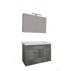 Έπιπλο Μπάνιου Νεφέλη 65 cm Επιδαπέδιο και Κρεμαστό