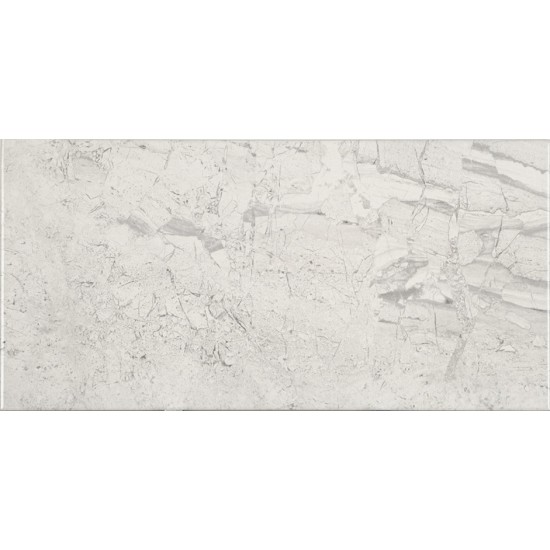 Πλακάκι Μπάνιου Marble Light Grey (Ανοιχτό Γκρι) 25x50