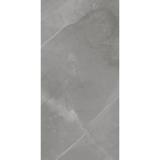 Πλακάκι Vegas Grey 60Χ120 Γκρι Γυαλιστερό Rettificato