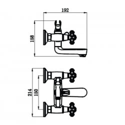 Μπαταρία Λουτρού Eveberg Terra Πλήρης με Tηλέφωνο, Επίτοιχο Στήριγμα Τηλεφώνου και Σπιράλ Bronze Μπαταρία Λουτρού Eveberg Terra Πλήρης με Tηλέφωνο, Επίτοιχο Στήριγμα Τηλεφώνου και Σπιράλ Bronze