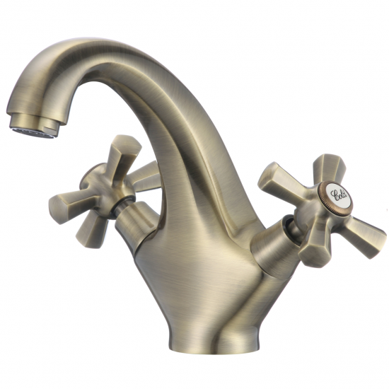 Μπαταρία Νιπτήρος Eveberg Terra Απλή Bronze