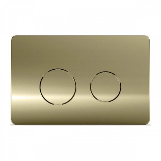 Πλακέτα Χειρισμού Wisa Easy Touch Διπλή Κυκλική F099-200 Χρυσή Πλακέτα Χειρισμού Wisa Easy Touch Διπλή Κυκλική F099-200 Χρυσή