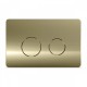 Πλακέτα Χειρισμού Wisa Easy Touch Διπλή Κυκλική F099-200 Χρυσή Πλακέτα Χειρισμού Wisa Easy Touch Διπλή Κυκλική F099-200 Χρυσή