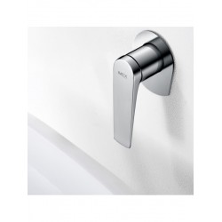 Μπαταρία Νιπτήρος Εντοιχιζόμενη Μικτική IMEX DELOS GLD055 Χρωμέ 