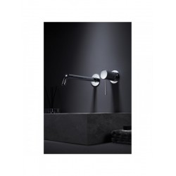 Μπαταρία Νιπτήρος Εντοιχιζόμενη Μικτική IMEX MONZA GLM039 Χρωμέ