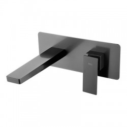 Μπαταρία Νιπτήρος Εντοιχιζόμενη IMEX PISA GLP048/BGM BLACK GUN METAL