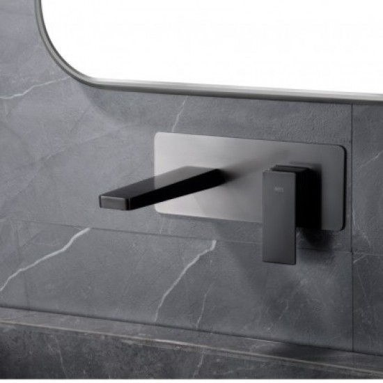 Μπαταρία Νιπτήρος Εντοιχιζόμενη IMEX PISA GLP048/BGM BLACK GUN METAL Μπαταρία Νιπτήρος Εντοιχιζόμενη IMEX PISA GLP048/BGM BLACK GUN METAL