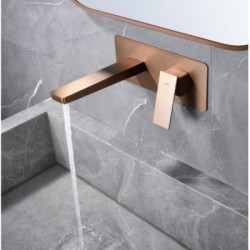 Μπαταρία Νιπτήρος Εντοιχιζόμενη IMEX PISA GLP048/ORC Ροζ Χρυσό Ματ/ Χαλκού