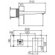 Μπαταρία Νιπτήρος Εντοιχιζόμενη IMEX PISA GLP048/BGM BLACK GUN METAL Μπαταρία Νιπτήρος Εντοιχιζόμενη IMEX PISA GLP048/BGM BLACK GUN METAL