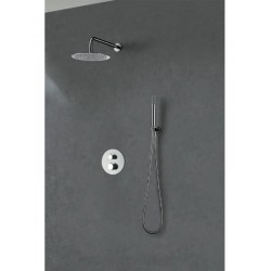 Μίκτης Εντοιχισμού 2 Εξόδων IMEX LINE GTD038 Θερμοστατική Χρωμέ