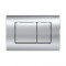 Πλακέτα Χειρισμού GEBERIT DELTA 30 Διπλή 115.137.21.1 Γυαλιστερή Χρωμέ