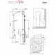 Στήλη Ντουζ Υδρομασάζ Θερμομικτική Dolce Vita Idea Black Matt από Μασίφ Αλουμίνιο Μαύρη Ματ με Χρωμέ Στοιχεία 2 Εξόδων (Ντουζ Κεφαλής και Τηλέφωνο) Στήλη Ντουζ Υδρομασάζ Θερμομικτική Dolce Vita Idea Black Matt από Μασίφ Αλουμίνιο Μαύρη Ματ με Χρωμέ Στοιχεία 2 Εξόδων (Ντουζ Κεφαλής και Τηλέφωνο)
