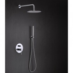 Μίκτης Εντοιχισμού 2 Εξόδων IMEX LINE GPD038 Χρωμέ