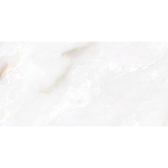 Πλακάκι Γρανίτης Opal White Rectificato 60x120 Λευκό Γυαλιστερό