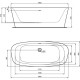 Μπανιέρα Dea Ideal Standard K8721V1 Ελεύθερης Τοποθέτησης 180x80 Λευκή Ακρυλική Μπανιέρα Dea Ideal Standard K8721V1 Ελεύθερης Τοποθέτησης 180x80 Λευκή Ακρυλική