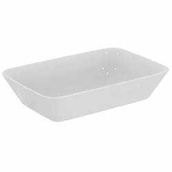 Επικαθήμενος Νιπτήρας Μπάνιου Πορσελάνης Ideal Standard Connect Air 60x40 cm E034801 Λευκός