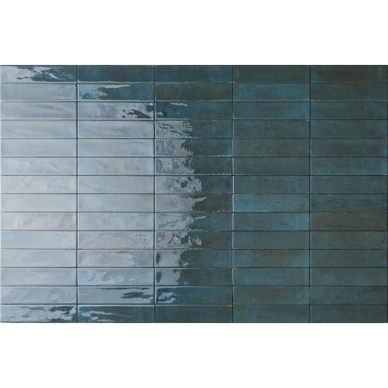 Πλακάκι Rondine 6x25 cm Soho Blu P5-BSL-625 Μπλε Γυαλιστερό Πλακάκι Rondine 6x25 cm Soho Blu P5-BSL-625 Μπλε Γυαλιστερό
