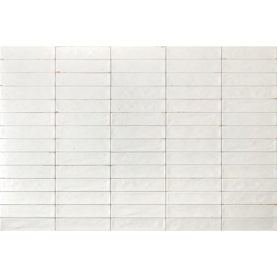 Πλακάκι Rondine 6x25 cm Noho White P5-BNW-625 Λευκό Πλακάκι Rondine 6x25 cm Noho White P5-BNW-625 Λευκό