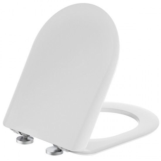 Κάθισμα Λεκάνης Duroplast 40,6-47,1x36 cm Soft Close Elvit Lips 0298 Λευκό Κάθισμα Λεκάνης Duroplast 40,6-47,1x36 cm Soft Close Elvit Lips 0298 Λευκό