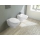 Λεκάνη Κρεμαστή με ΜπιντέCerastyle Lila 018400 με Κάλυμμα Soft Close Πορσελάνης Λευκή Λεκάνη Κρεμαστή με ΜπιντέCerastyle Lila 018400 με Κάλυμμα Soft Close Πορσελάνης Λευκή