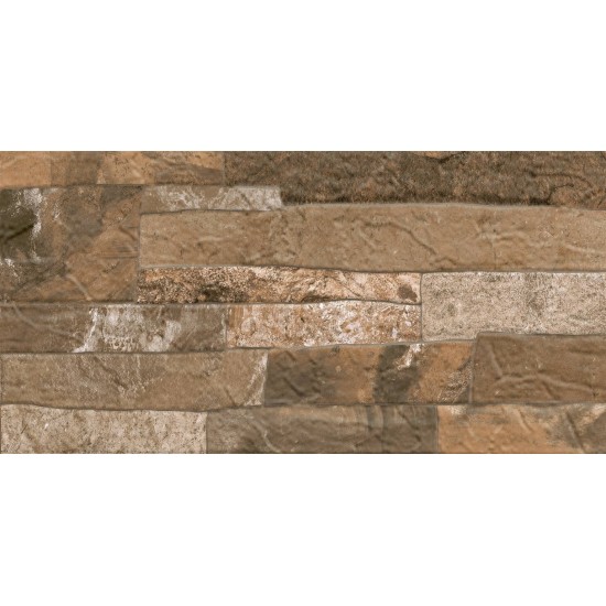 Πλακάκι Keros Magma Cuero 23×46 Απομίμηση Πέτρας