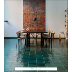 Πλακάκι Marazzi 6x24 cm Lume Lux Green M6RQ Πράσινο