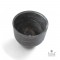 Μαρμάρινος Νιπτήρας Επιτραπέζιος Φ42cm Fossil Bucket Marble MR42-410 Grey