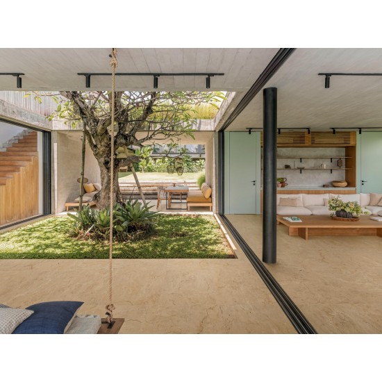 Πλακάκι Marazzi Allmarble Crema Marfil R10b Rt 60x60 cm MEWP Ματ Μαρμαριζέ