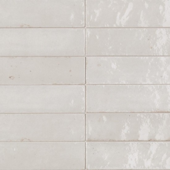 Πλακάκι Marazzi 6x24 cm Lume Lux White M6RN Λευκό