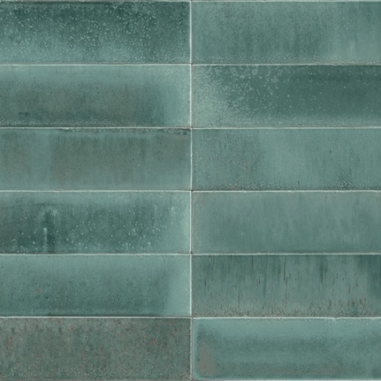 Πλακάκι Marazzi 6x24 cm Lume Lux Turquoise MA9N Τυρκουάζ