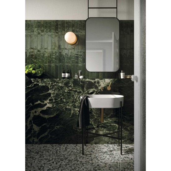 Πλακάκι Marazzi 6x24 cm Lume Lux Green M6RQ Πράσινο
