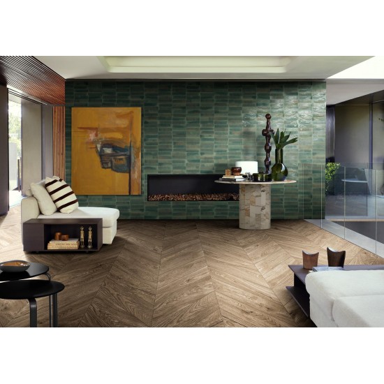 Πλακάκι Marazzi 6x24 cm Lume Lux Forest MA9M Κυπαρισσί