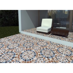 Πλακάκι Moonstone 33,3Χ33,3 Brown 9055