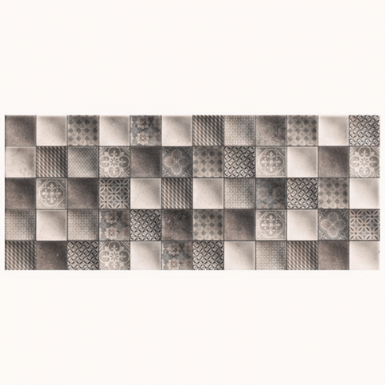 Πλακάκι Sagon Motif Gris Decor 25x60 Πλακάκι Sagon Motif Gris Decor 25x60