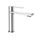 Μπαταρία νιπτήρα Orabella Elegance 10242 Chrome (Χρωμέ) Τετραγωνισμένη Ύψους 18,8 εκ.
