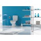 Λεκάνη Δαπέδου με καζανάκι και Μπιντέ Cerastyle LILA 028300-p Πισωστόμια Λεκάνη Δαπέδου με καζανάκι και Μπιντέ Cerastyle LILA 028300-p Πισωστόμια