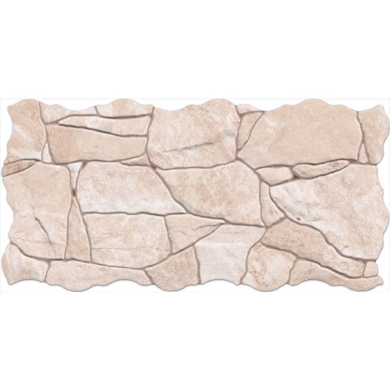 Πλακάκι Keros Piedra Beige 23×46 Απομίμηση Πέτρας