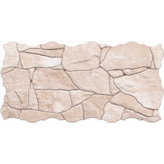 Πλακάκι Keros Piedra Beige 23×46 Απομίμηση Πέτρας