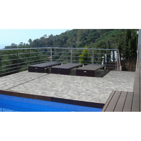 Πλακάκι Keros Piedra Gris 23×46 Απομίμηση Πέτρας